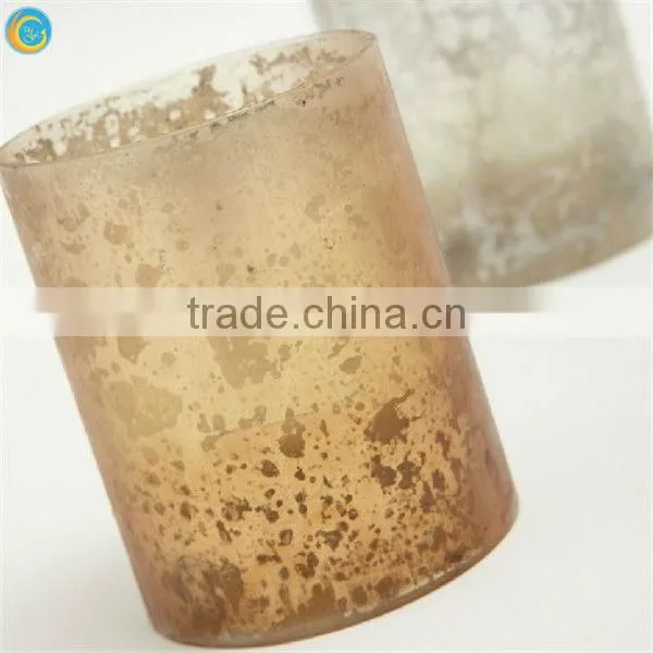 pipe for glass candle holder