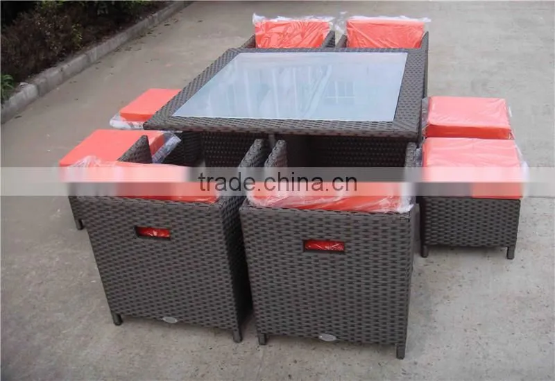 Modern Outdoor Furniture Rattan Club Bar set