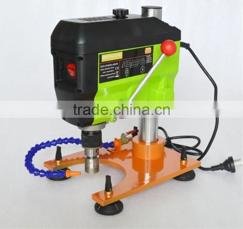 Portable glass drilling machine