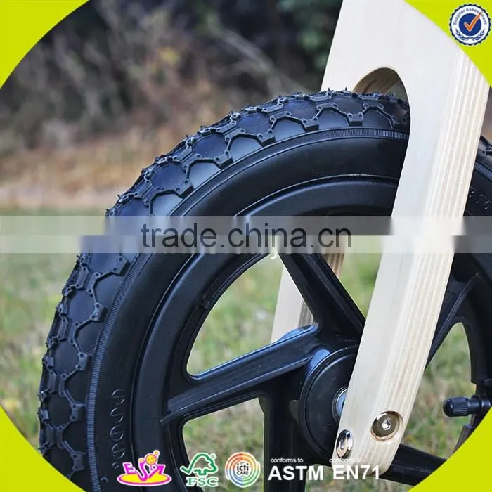 2017 New design baby wooden balance bike wholesale wooden balance bike log wooden balance bike for toddlers W16C156