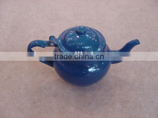 Hot sale 9-14cm enamel small tea kettle enamel tea pot