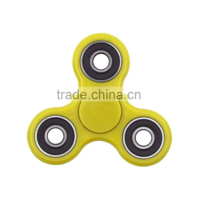 Fidget Hand Spinner Tri Ceramic Ball Desk Toy EDC Focus Stuffer