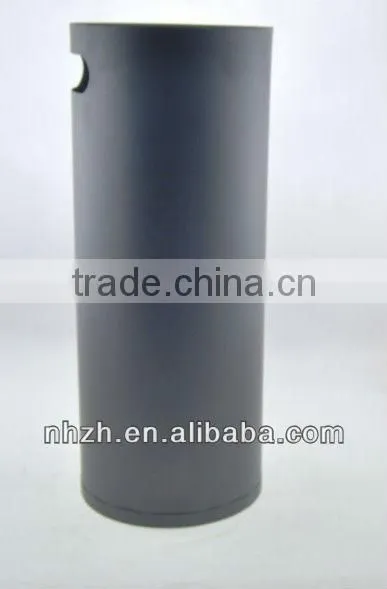 home furniture middle matte black ash bin