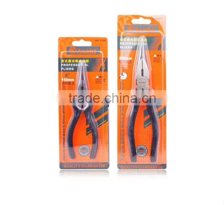 AK-8048 High quality Carbon steel Long nose Pliers