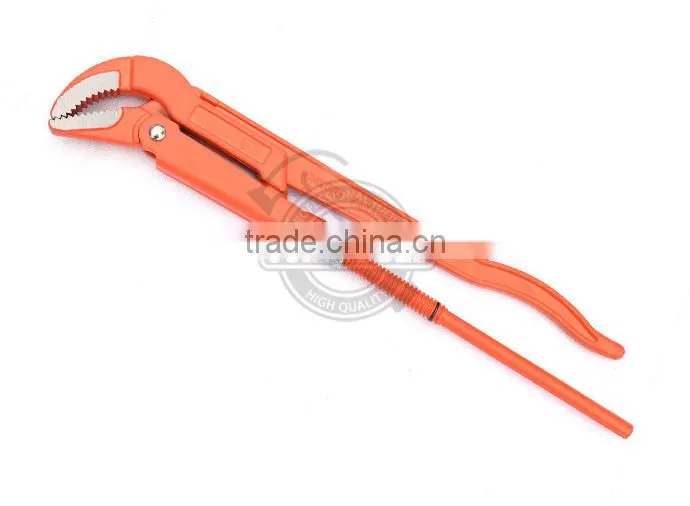 Free sample tools S type Pipe Wrench supplier S -jaw corner pipe wrench