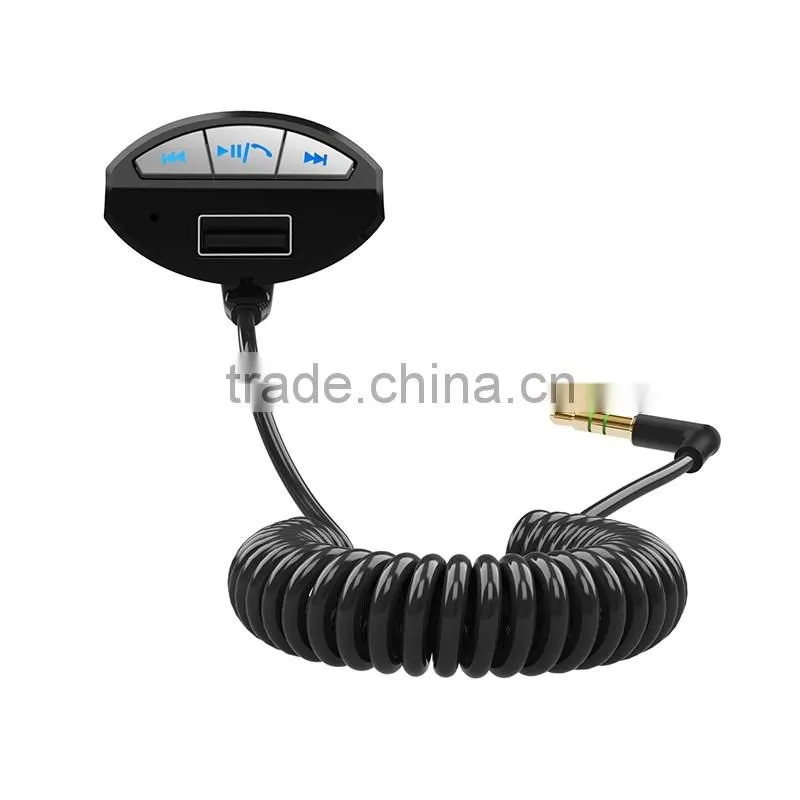 Bluetooth Audio Receiver with car charger Hands free Calling mp3 stereo speaker