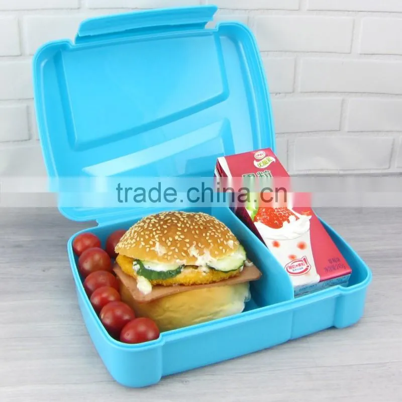 BPA Free Adult Siamese Plastic Bento Lunch Box