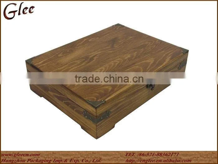 Natural Solid Wood Coffee Capsules Box