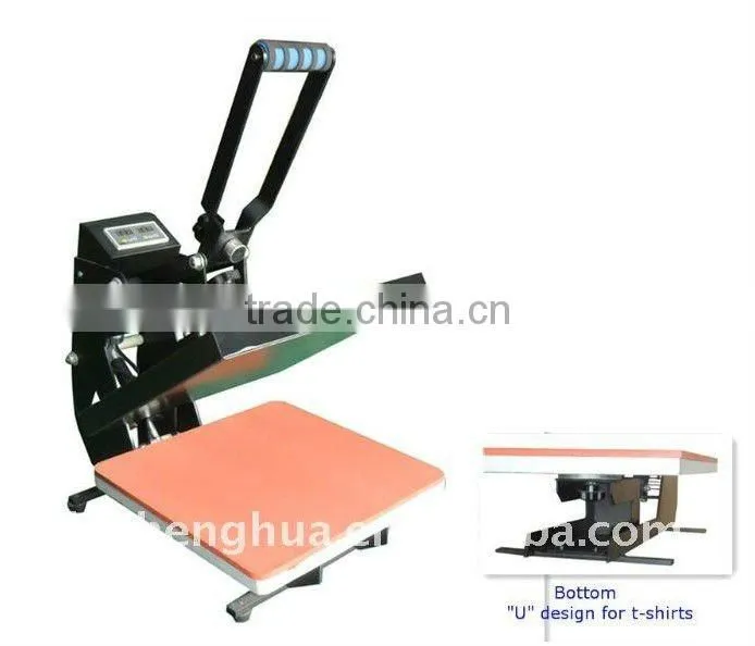 T-shirt Heat Press Machine, high pressure sublimation printing equipment