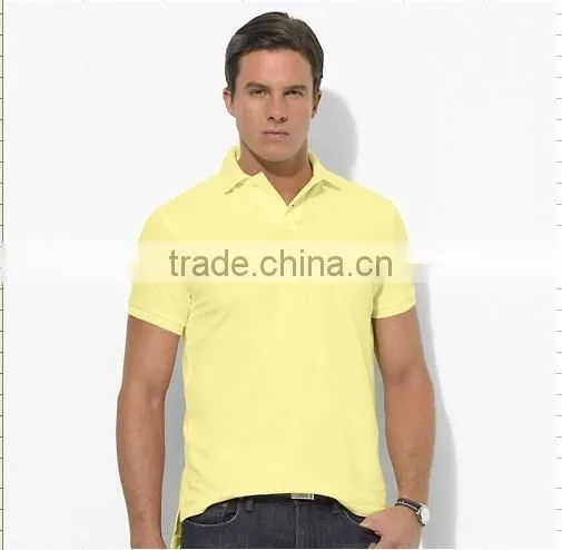 100%cotton embroidered short sleeves polo t shirt for men polo shirts customized logo