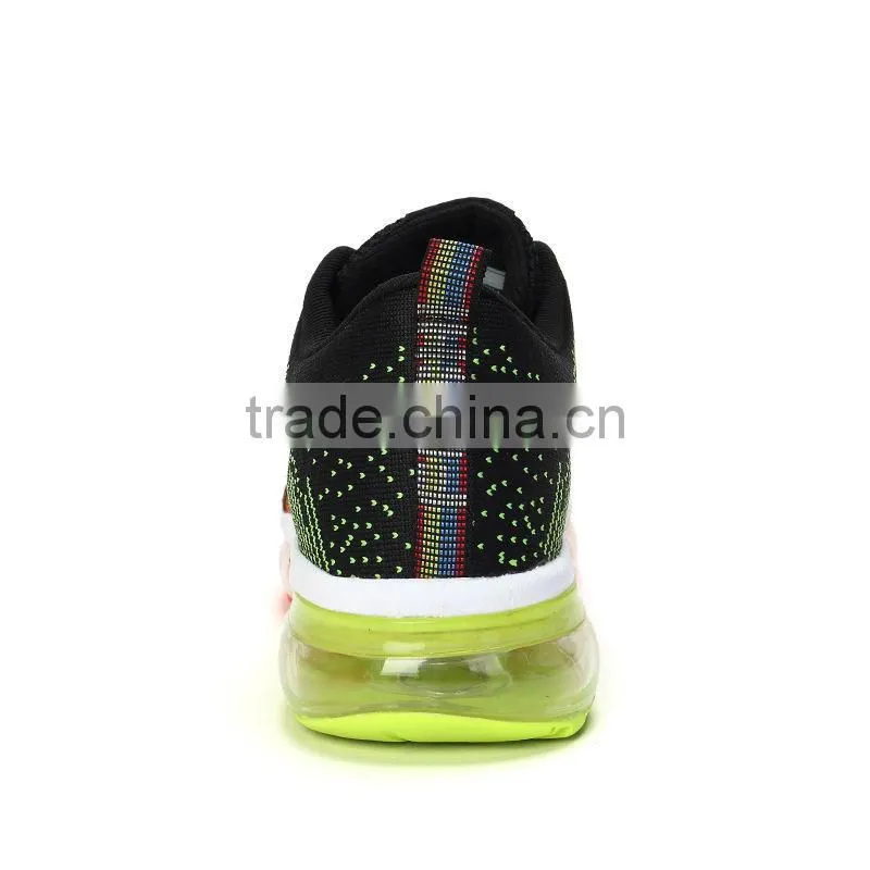 new style fashion brand sport fly knit running shoes sample for male, high quality fly line sport shoes men price cheap