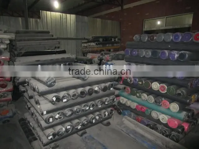 China Cheap stocklot polyester oxford fabric with pvc coating