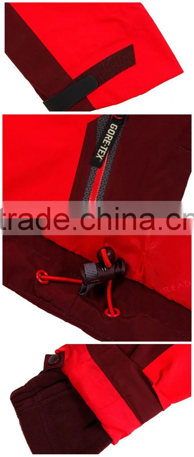 Waterproof Jacket Removable Liner Men's Jacket Climbing Wear