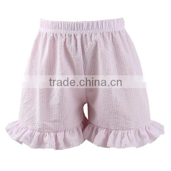 2017 Top 10 hot sale Wholesale icing ruffle shorts girls high quality cotton ruffle shorts
