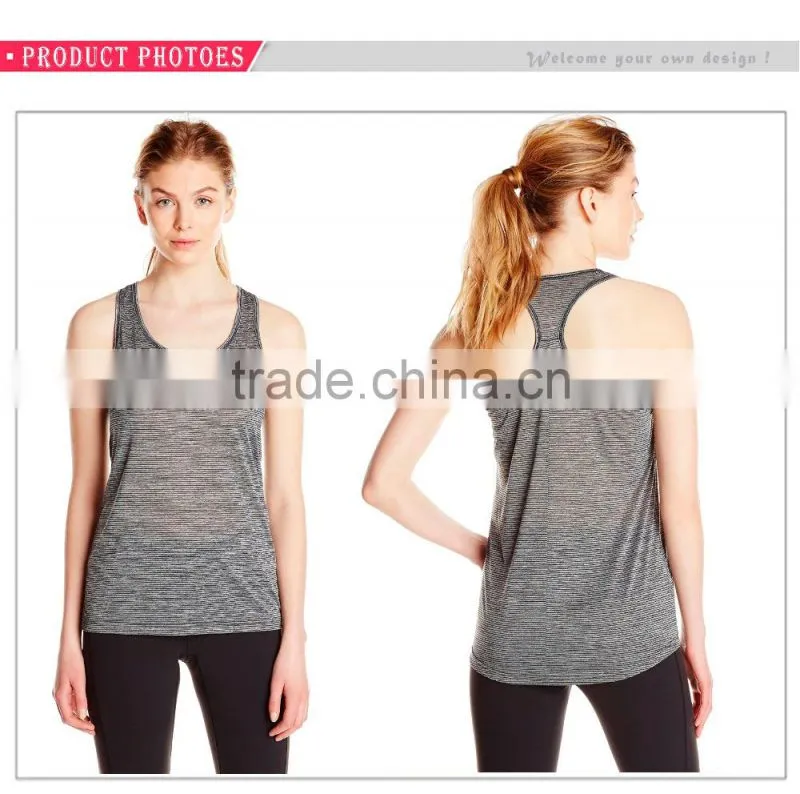 2016 Wholesale loose trade assurance colorful Women clothing gym tank tops