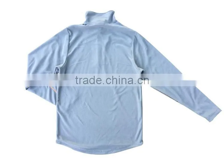 Soft zipper style men sport knitted sweater fleece jackets