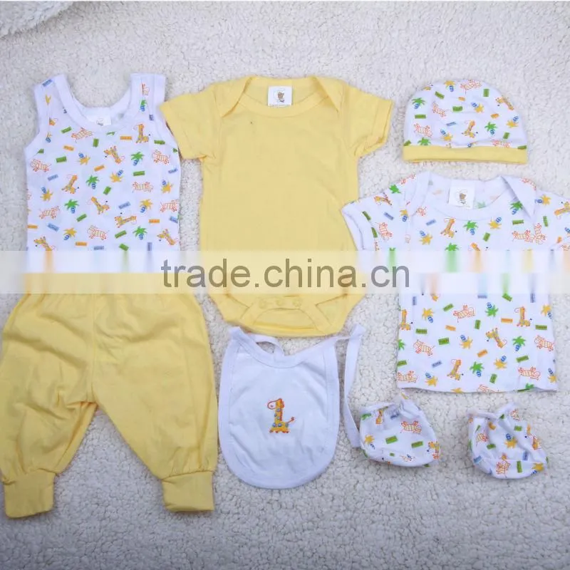 baby 7pcs new baby gift box/baby wear/baby clothes gift box/baby garments