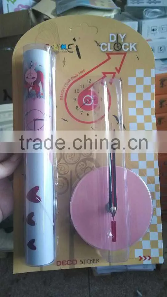3D Clock deco wall sticker decal
