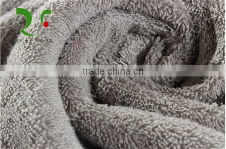 High quality platinum banded hotel terry cotton hand towel