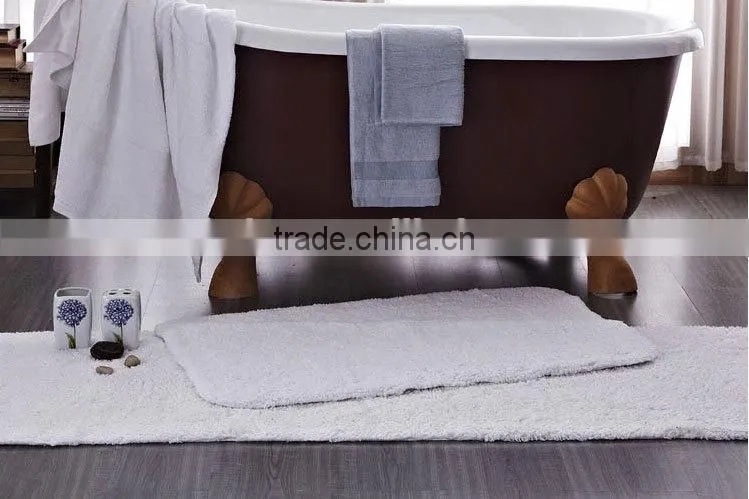 2014 New design customized cheap cotton rugs & bathmat