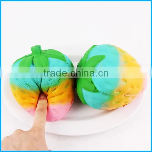 Top quality slow rising kawaii squishy toys lovely squishy apple for stress release