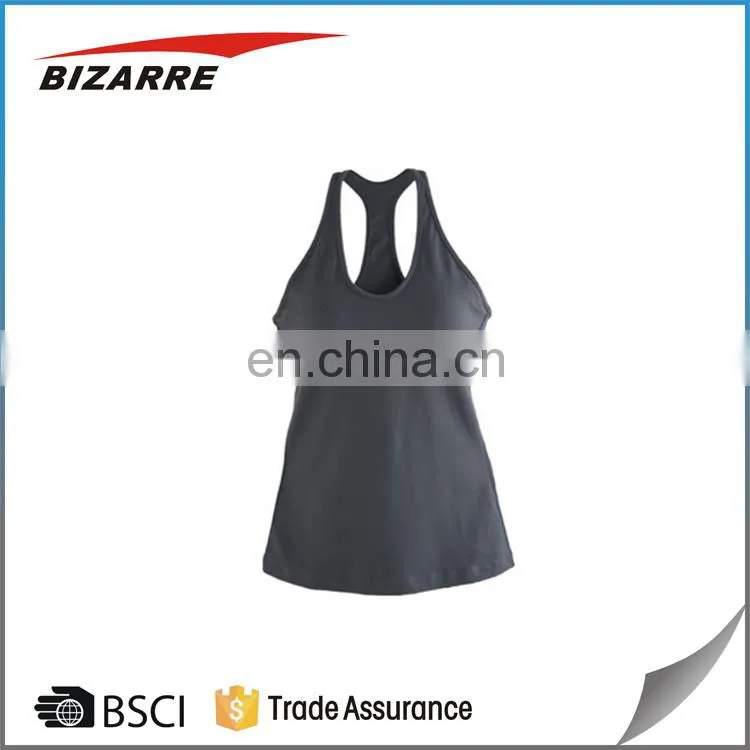 New custom logo top tank women moisture wicking