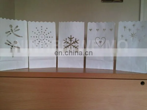 flame retardant luminary wedding candle bag