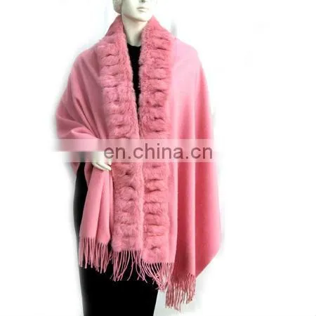 CGWS-138 Wool checked scarf Popular wool scarf