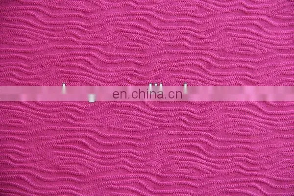 Computer Jacquard Poly Spandex knit