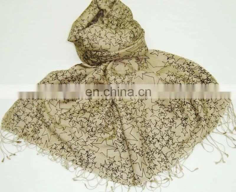 Digital print silk scarfs for designer 2017