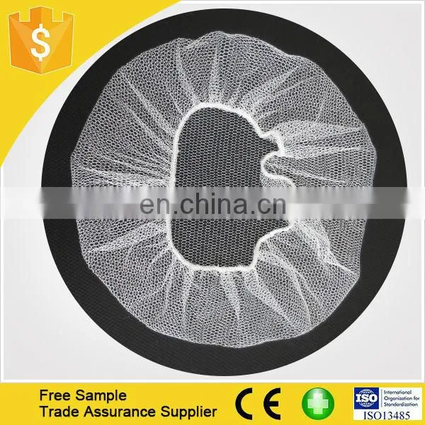 for workers Protective soft disposable nylon hairnet