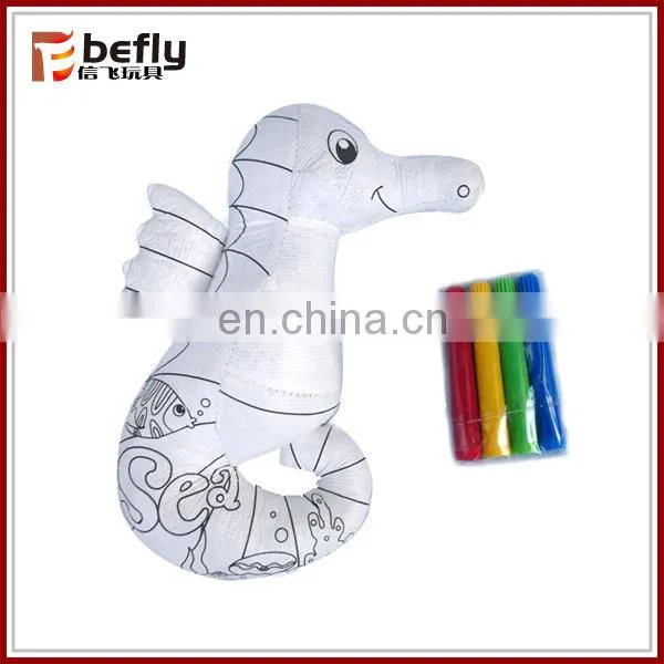 Children drawing toy cartoon doll