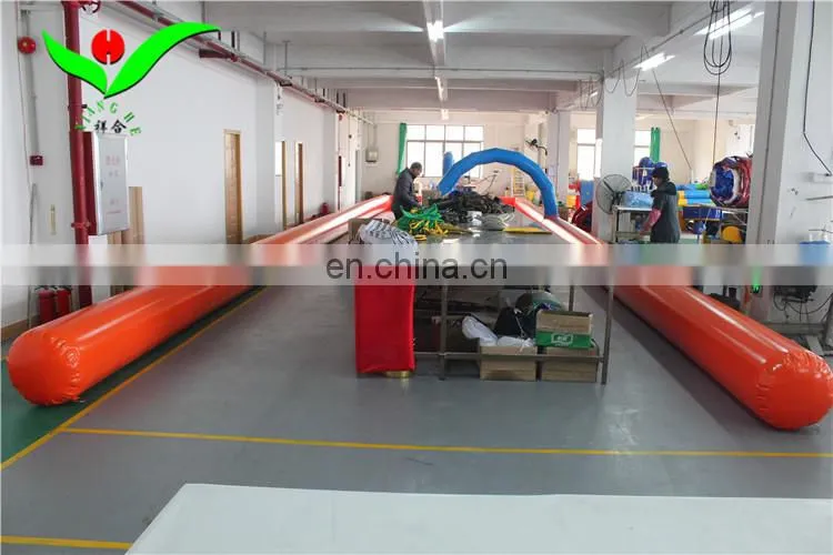 Children indoor inflatable go kart/zorb ball race track for sale