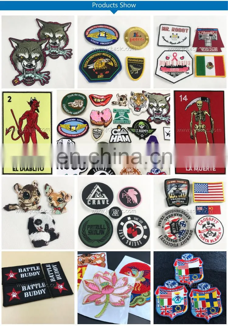 Custom embroidered patches no minimum