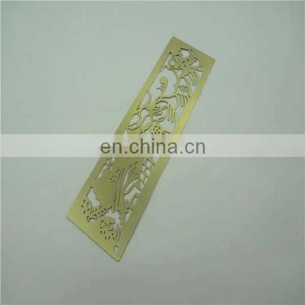 custom silver bird metal bookmark