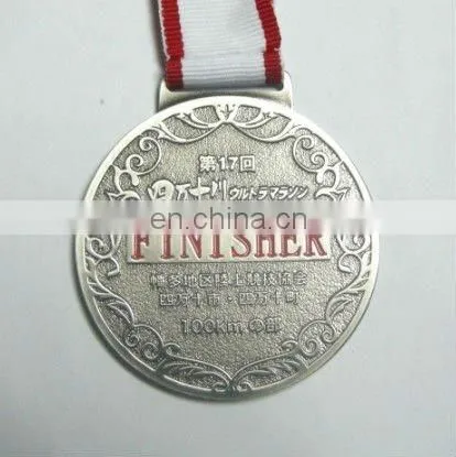 embossed golden medal