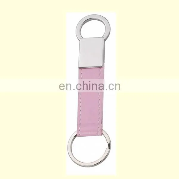 ELEGANT CUSTOM WHOLESALE LONG PRACTICAL LEATHER KEY CHAIN