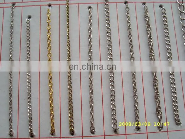 Fancy Decorative alloy chain links /Snake Metal Chain Links of Bag / Shoes/Clothing Accessory