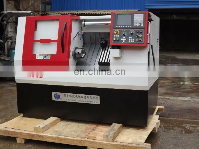 CK30D Horizontal cnc gang type lathe with slant bed and hydraulic chuck