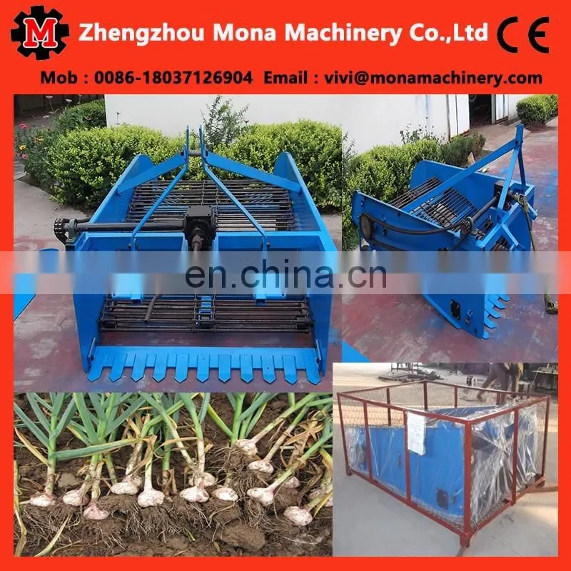 Small tractor mounted onion cassava sweet potato murphy carrot turmeric harvester