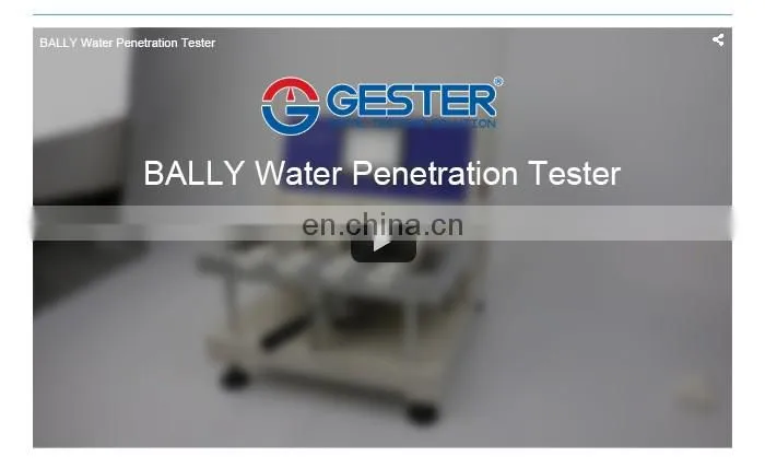 GT-KC06 BALLY Flexing Water Penetration Tester