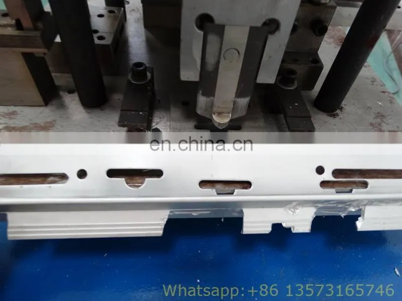 Window door fabrication machine aluminum profile punching machine drilling hole machine