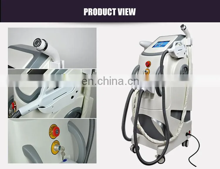 Hot selling! e light laser hair removal cost/opt system cold ipl laser machine price