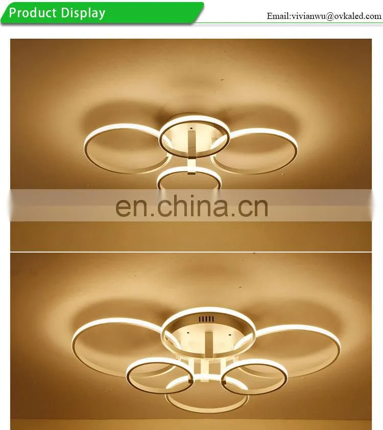 LED Fashion Simple Postmodern Atmospheric Living Room Lights Romantic Bedroom Creative Ceiling Lamp