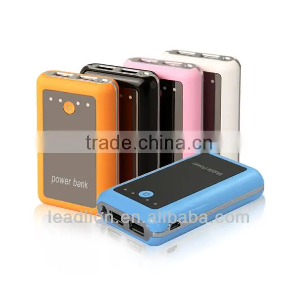 7800mAh Portable Phone Charger Power Bank Universal External Battery Dual Charger USB