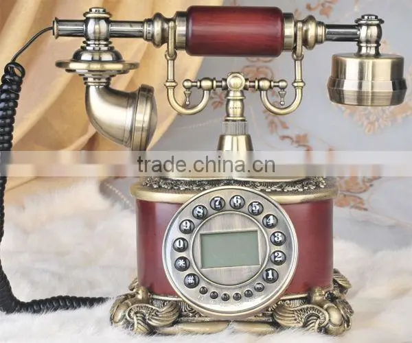 Caller id landline retro telephone