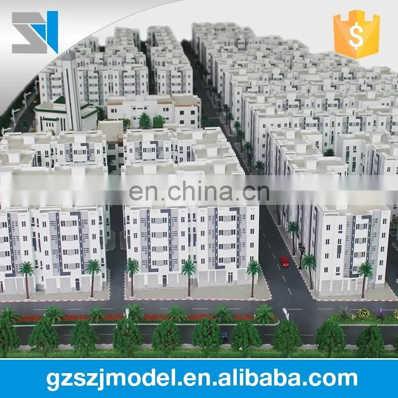 High-end fashion Morocco residence 3d architecture modeling for sale