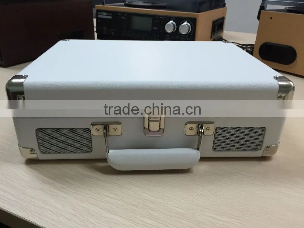 Portable turntable player of DS-101,Brefcase style turntable player