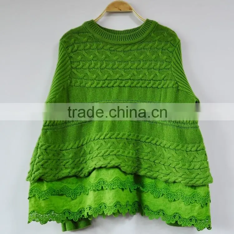 Long Dresses Sweater for Young Women Fashion Knitwear Women Pullover