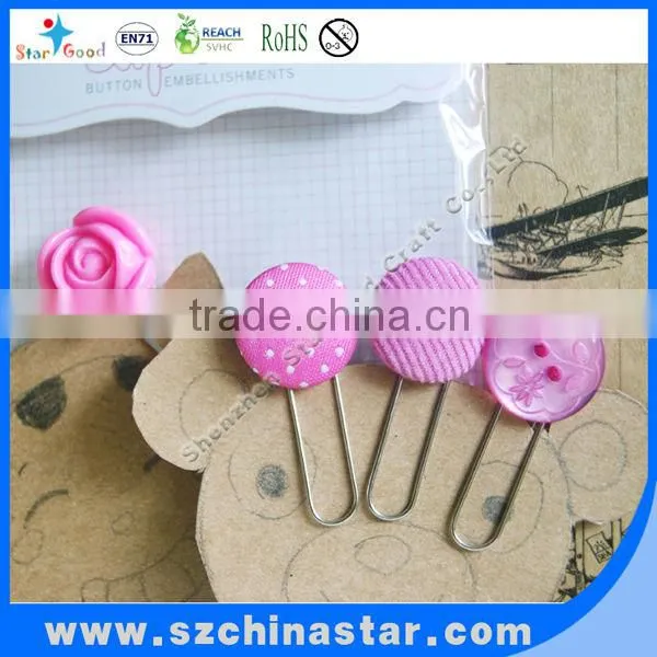 Innovative office product PET file clips stationery wholesale clip
